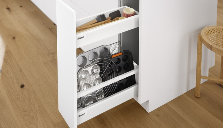 blum cabinet storage solutions