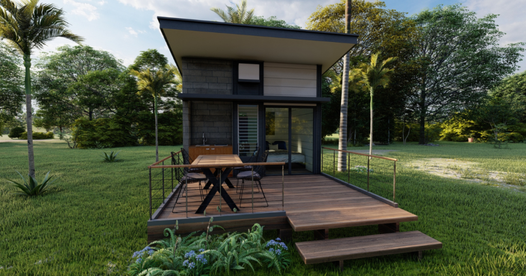 modern tiny home