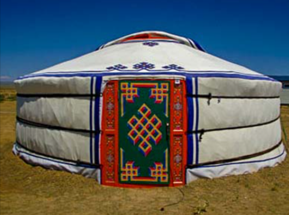 ger or mongolian yurt